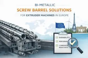 Bi-Metallic Screw Barrel Solutions for Extruder Machines in Europe | Kaivanya Extrusion
