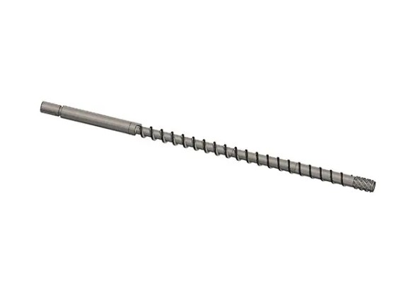 Universal injection screw with mixer