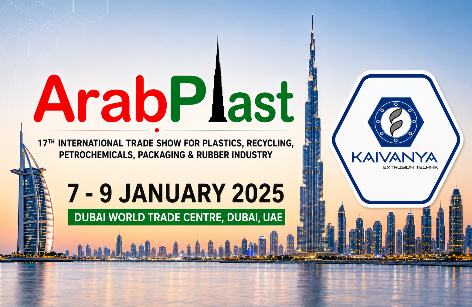 Arabplast 2025 | Kaivanya Extrusion Technik
