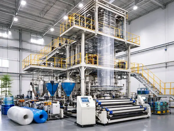Multi Layer Blown Film Plant Extrusion application | Kaivanya Extrusion Technik | Kaivanya Extrusion Technik
