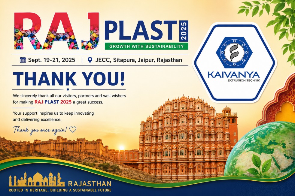 Rajplast 2025 | Kaivanya Extrusion Technik