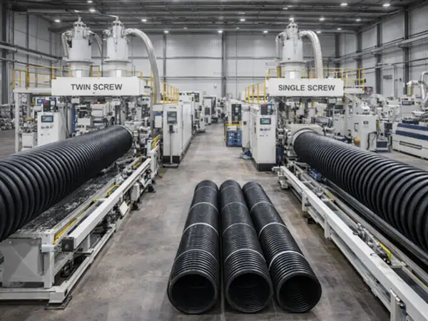 Twin/Single Screw Pipe Plant Extrusion Application | Kaivanya Extrusion Technik | Kaivanya Extrusion Technik