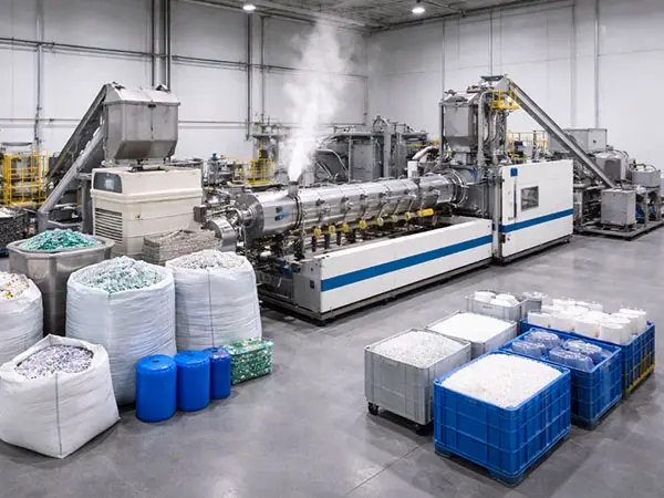 Vented Recycling Plant Extrusion Application | Kaivanya Extrusion Technik | Kaivanya Extrusion Technik