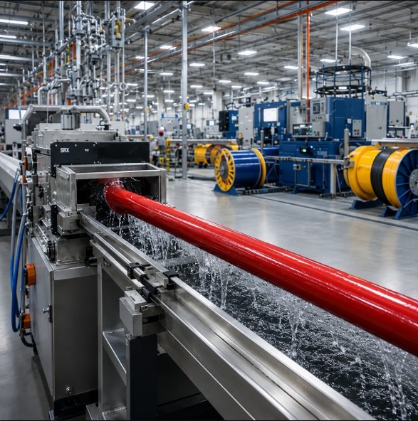 Cable Coating Plant Extrusion Screw Barrel Application | Kaivanya Extrusion Technik Cable Coating Plant Extrusion Screw Barrel Application | Kaivanya Extrusion Technik | Kaivanya Extrusion Technik