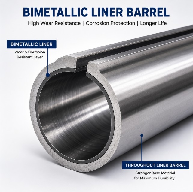 Bimetallic Liner | Kaivanya Extrusion Technik | Kaivanya Extrusion Technik