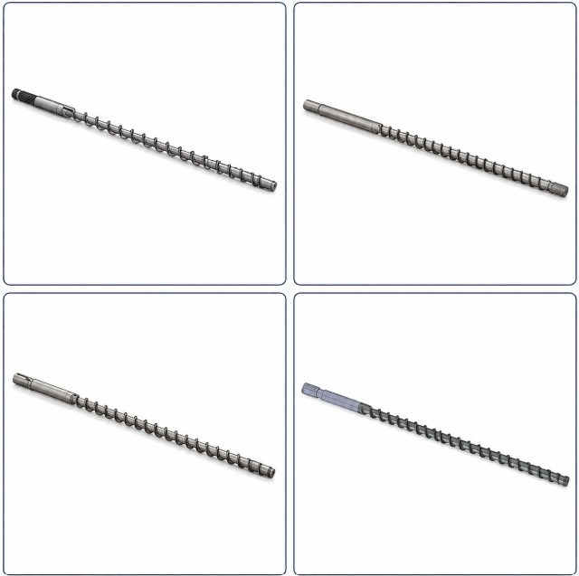 Bimetallic Injection screw |
