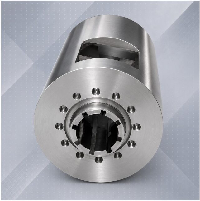Groove feed helix sleeve |