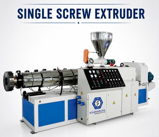 Single screw extruder Manufacturer & Supplier | Kaivanya Extrusion Technik | Kaivanya Extrusion Technik
