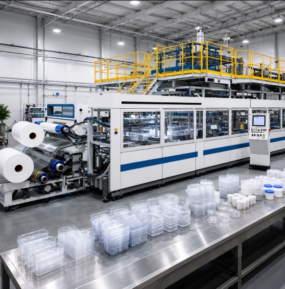 Thermoforming plant Extrusion Screw Barrel Application | Kaivanya Extrusion Technik Thermoforming plant Extrusion Screw Barrel Application | Kaivanya Extrusion Technik | Kaivanya Extrusion Technik