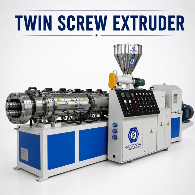 Twin Screw extruder Manufacturer | Kaivanya Extrusion Technik | Kaivanya Extrusion Technik