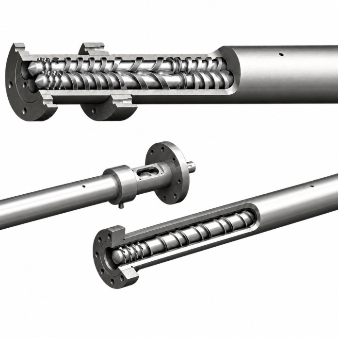 Extrusion Screw barrel | |
