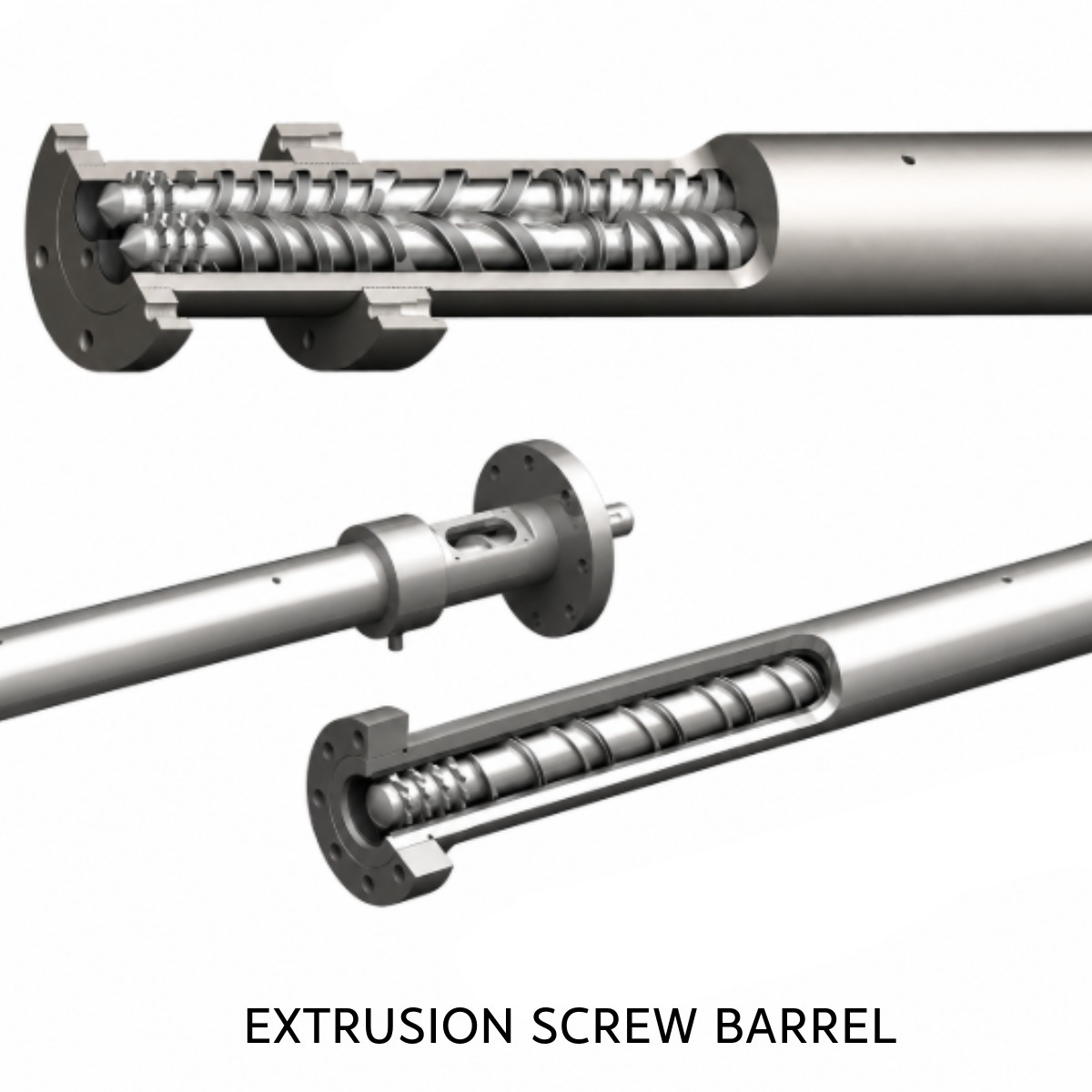 Extrusion screw barrel Manufacturer | |